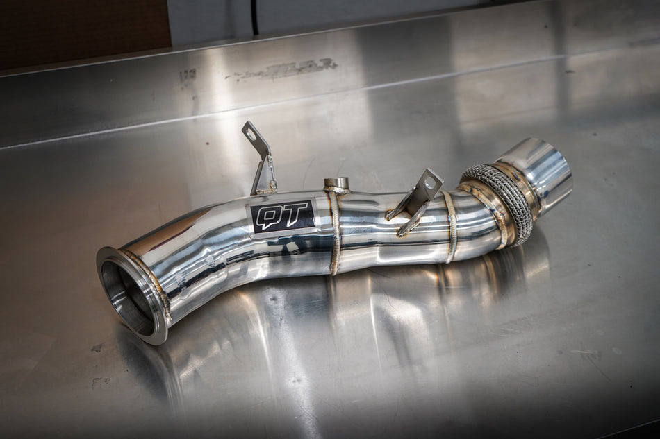 QT Downpipe N55 PWG (535i, X5, X6) 