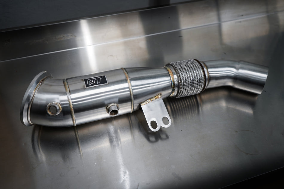 QT Downpipe B58 4.5" (M140i, M240i, 340i, 440i, 540i, 740i) 
