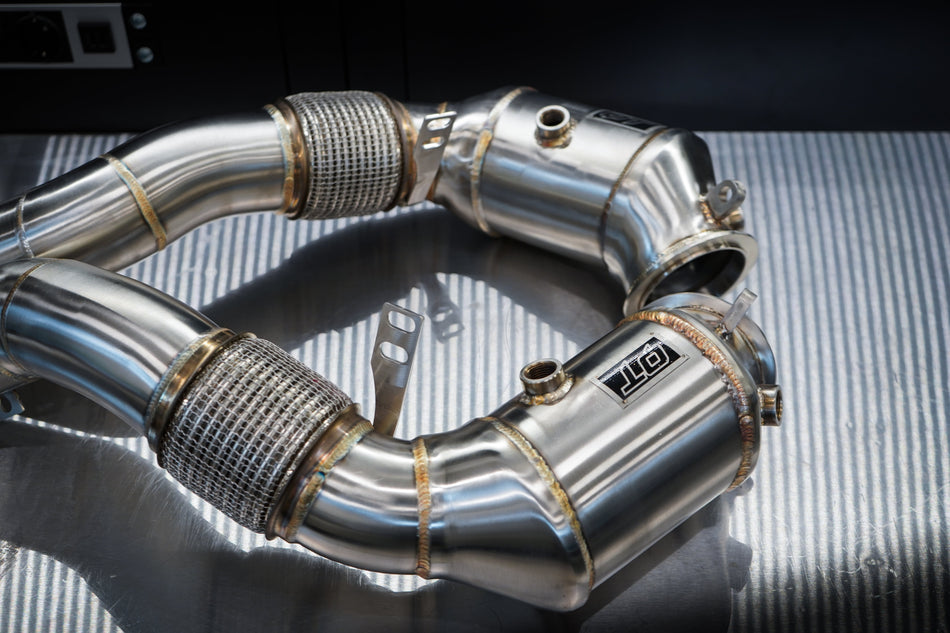 QT Downpipe BMW N63TU - G05, G14, G30 (M550i, M850i, X5) 