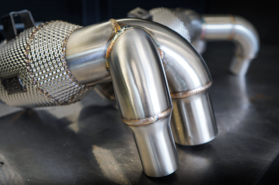 QT Downpipe Porsche 991.2 Carrera 3.0T