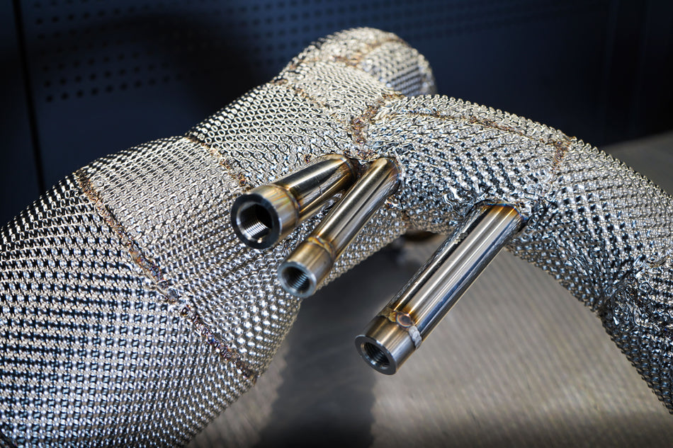 QT Downpipe Porsche Cayenne E3 3.0T E-Hybrid 462HP OPF