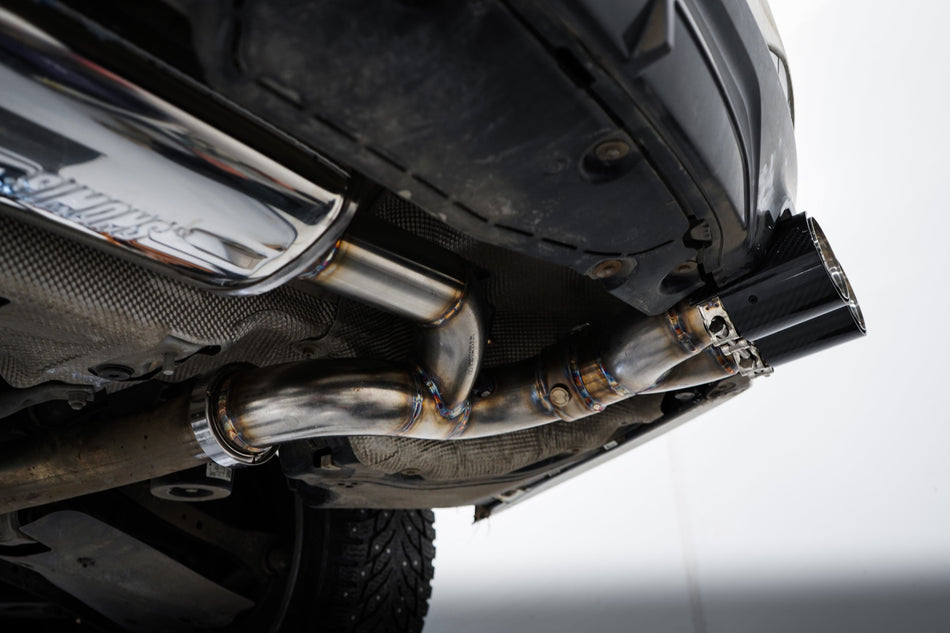 QT Precision Line - Valved Axleback BMW G30 545e