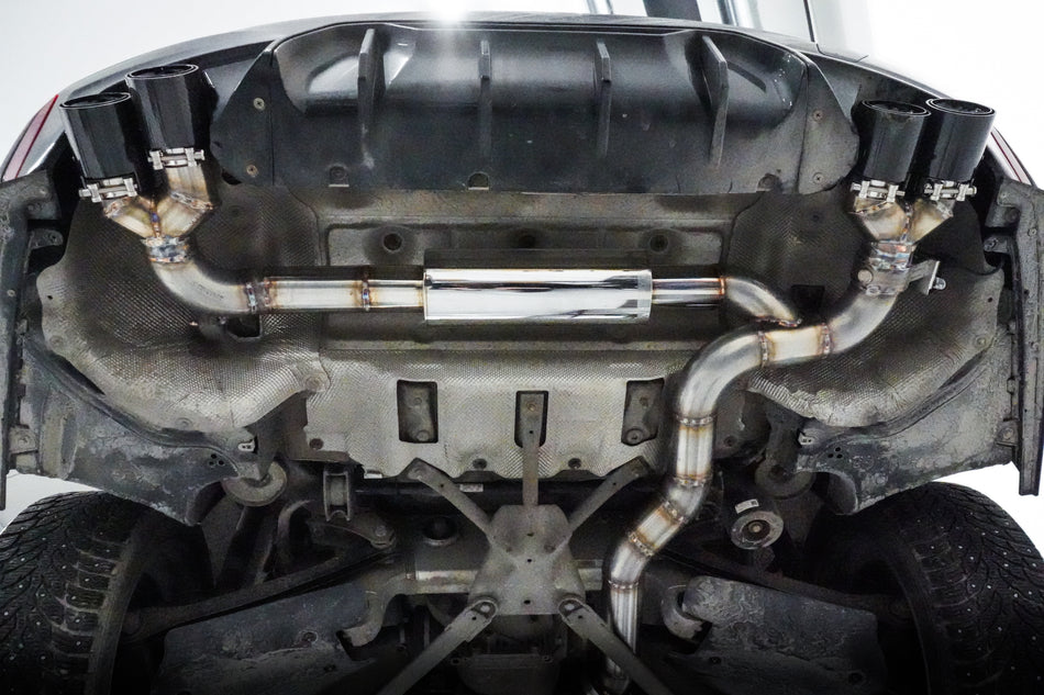 QT Precision Line - Catback Race Läppäohjauksella BMW G30 530e