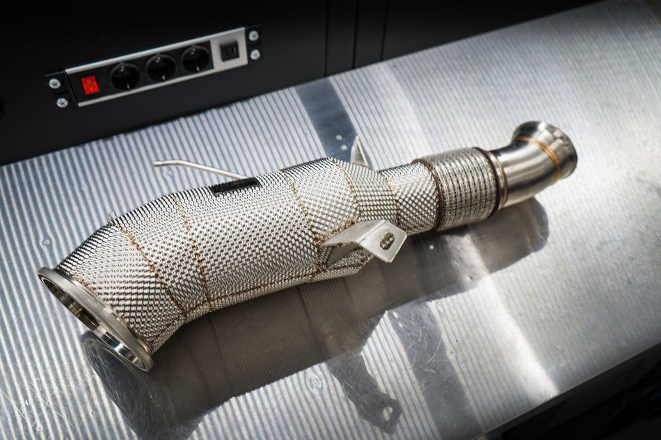 QT Downpipe G05/G06/G07 LCI 2024+ B58 Gen 3 - X5, X6, X7, M760 (40i, 50e)