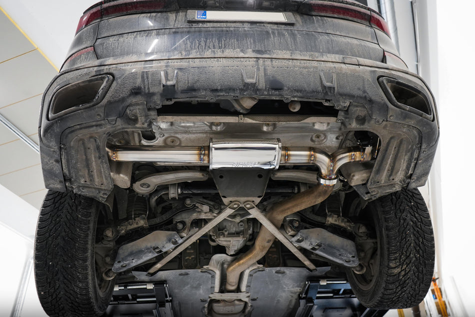 QT Precision Line - Axleback Läppäohjauksella BMW G05 X5 50e