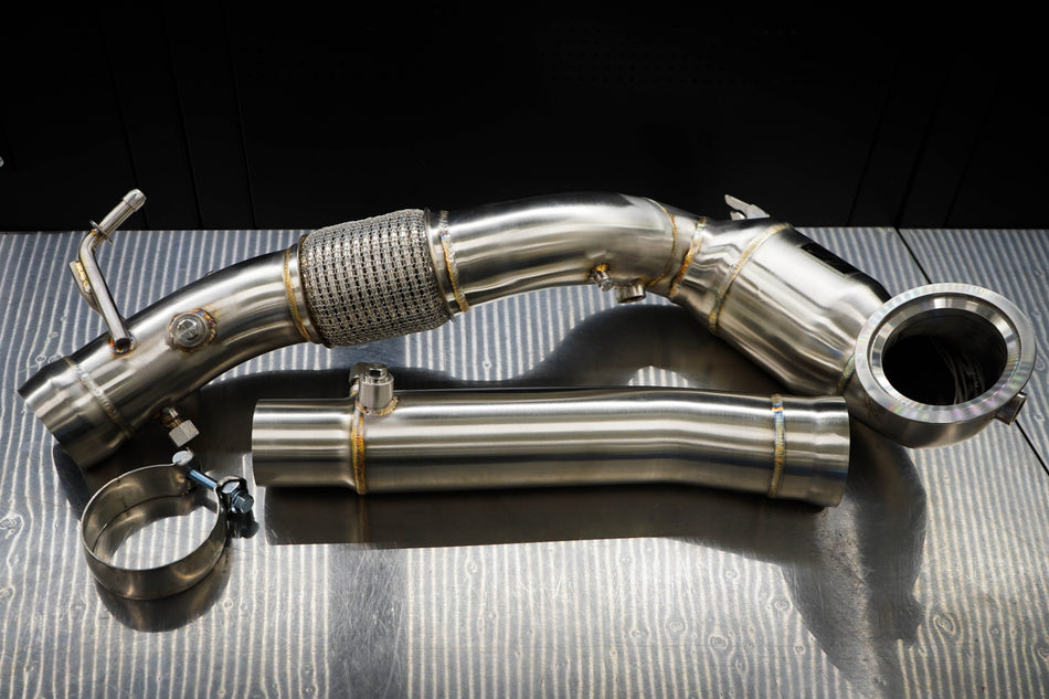 QT Downpipe - VW Golf MK8 GTI Clubsport / Golf R