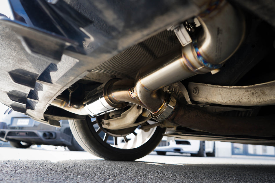 QT Precision Line - Axleback with Valve Control Mercedes A45/CLA45/GLA45 AMG