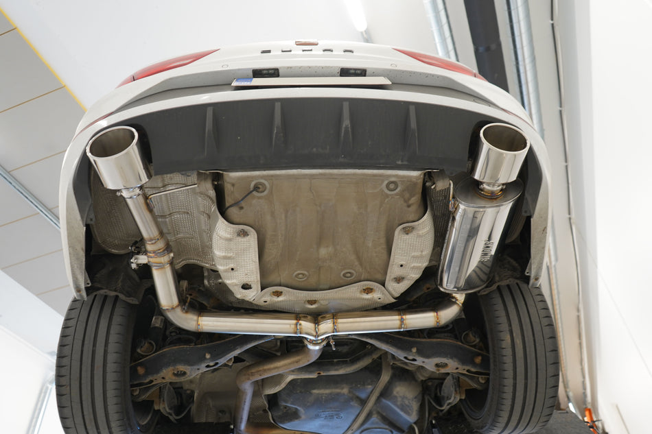 QT Precision Line - Axleback Läppäohjauksella Seat Leon Cupra ST OPF