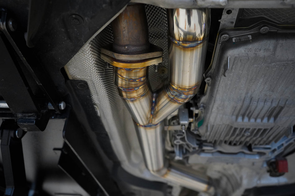 QT Precision Line Single Midpipe BMW G8X M3, M4, S58