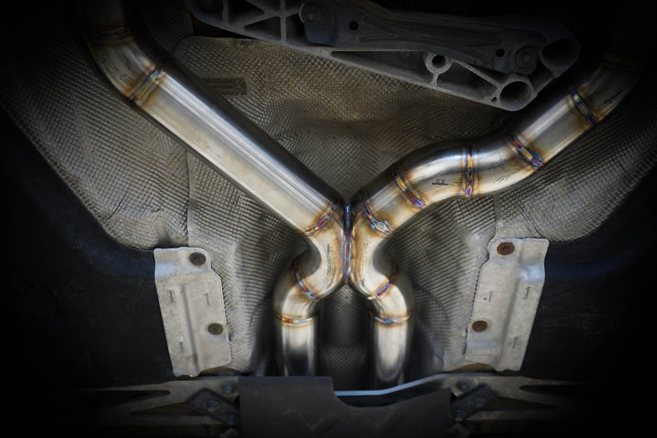 QT Midpipe X-Pipe - BMW F91/F92/F93 M8 Coupe, Cabrio, Gran Coupe
