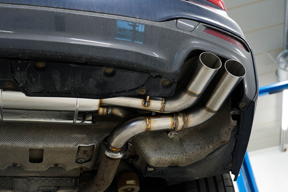 QT Precision Line Axleback Valved - BMW G30 M550i / F10 550i