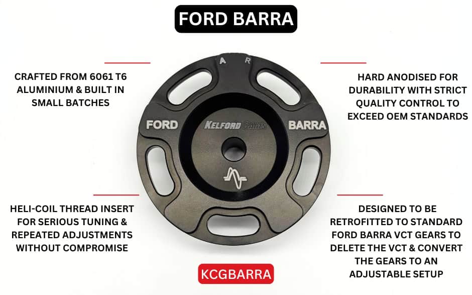 Kelford KCGBARRA | Barra Cam Gears