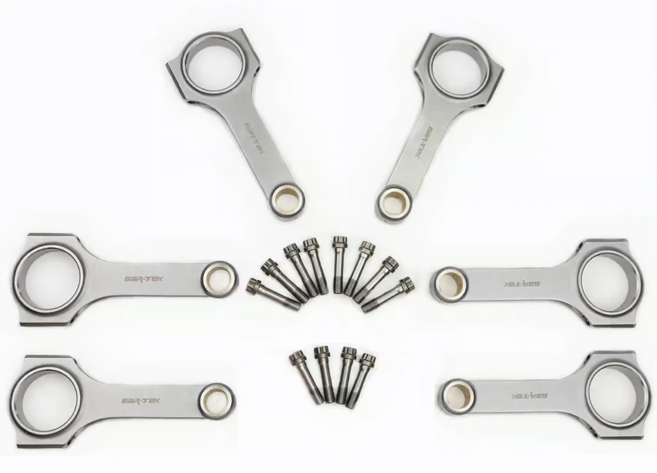 H-Profile Steel Connecting Rods - BMW M50, M52 &amp; M54 2.5L, 2.8L, 3.0L