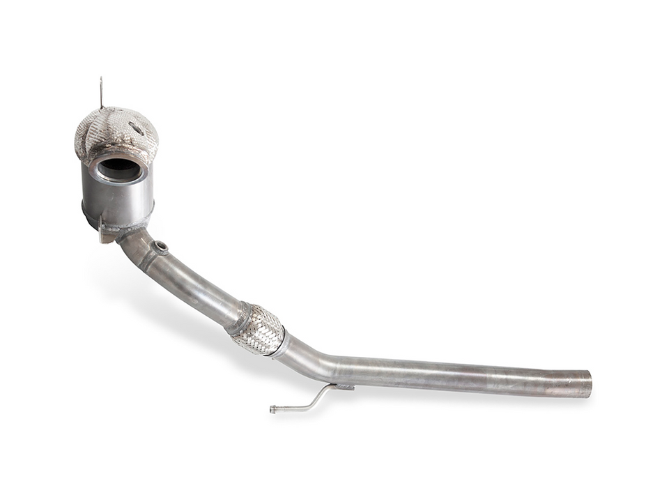 HJS ECE Downpipe - VAG 1.2-1.4 T(F)SI EA211 (Golf Mk7, A3 8V)
