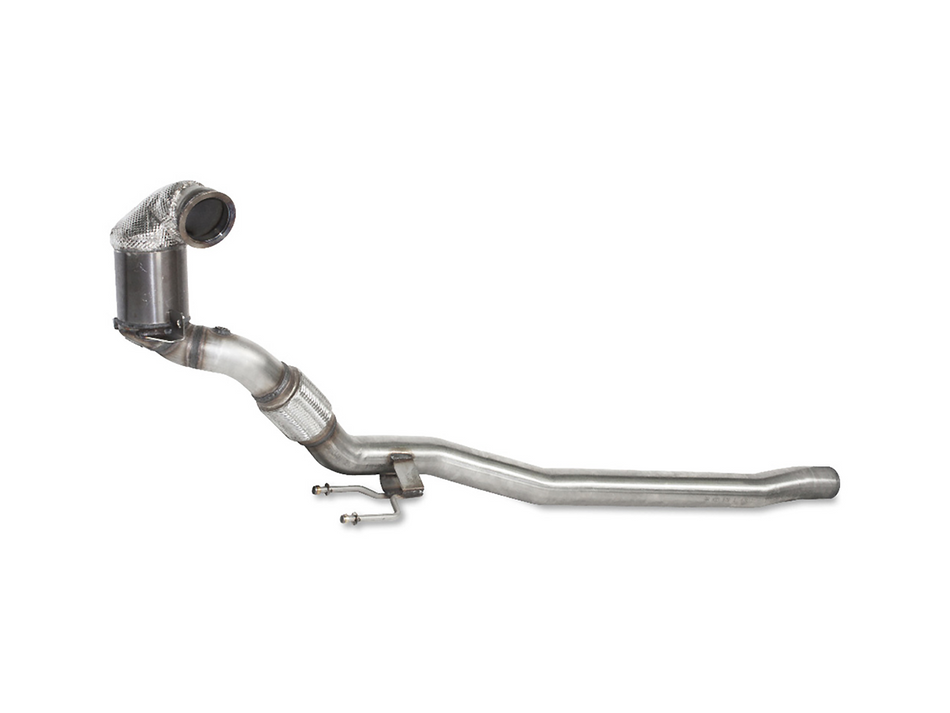 HJS ECE Downpipe - VAG 1.8-2.0 T(F)SI EA888 GEN.3 (Golf Mk7R, S3 8V, Leon Cupra)
