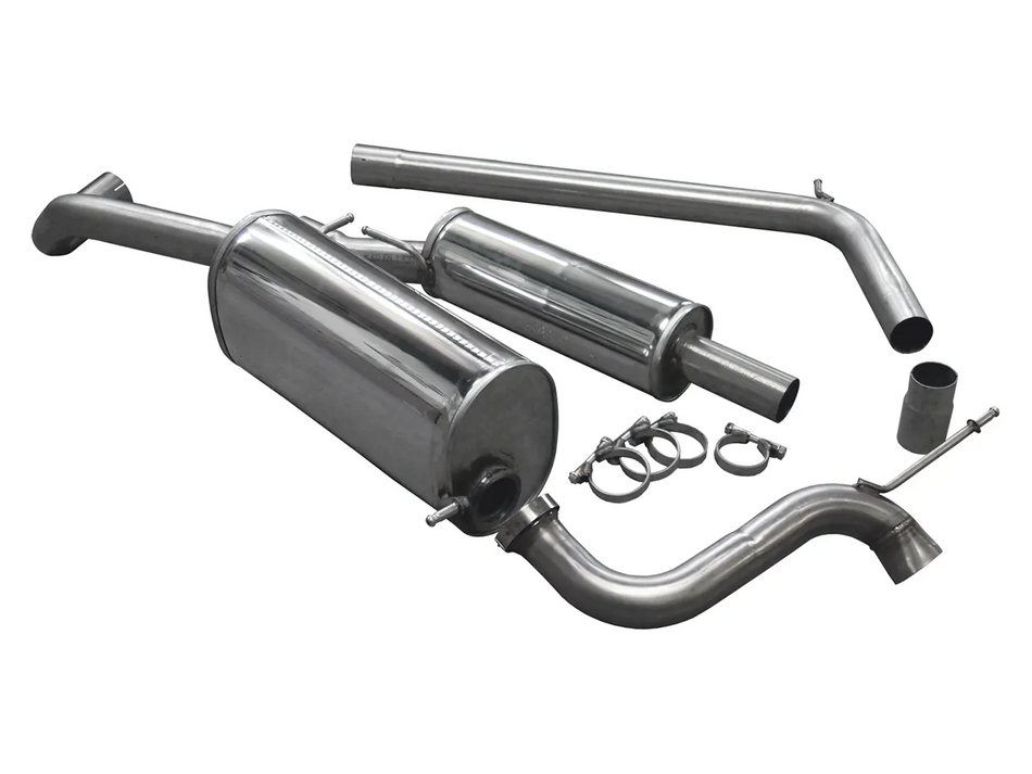 Bull-X ECE Catback Exhaust System 2,5" - VAG 1.2-1.4 T(F)SI (A1 8X, Ibiza 6J, Polo 6R)