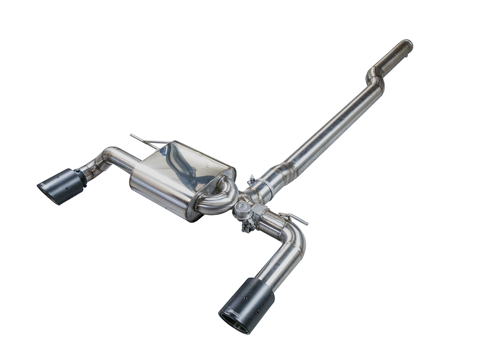 Ego-X Catback Exhaust System 3,5" - BMW 335i, 340i F30 F31 (ECE-hyväksynnällä)