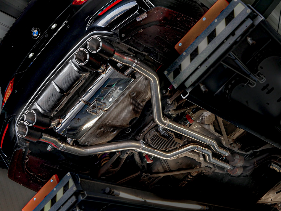 Ego-X Catback Exhaust System 2.75" - BMW M3 F80, M4 F82 (with ECE) 