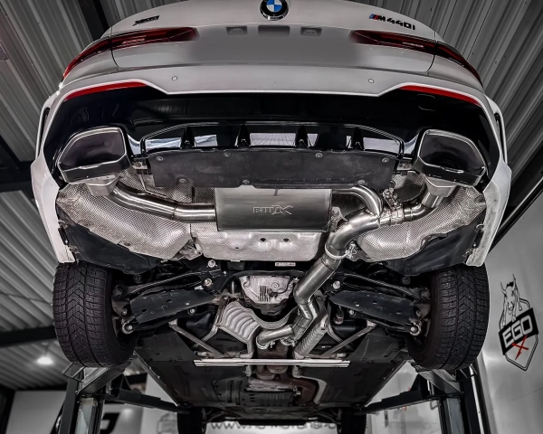 Ego-X Catback Exhaust System 3,5" - BMW M340i G20/G21, M440i G22 374HP (ECE-hyväksynnällä)