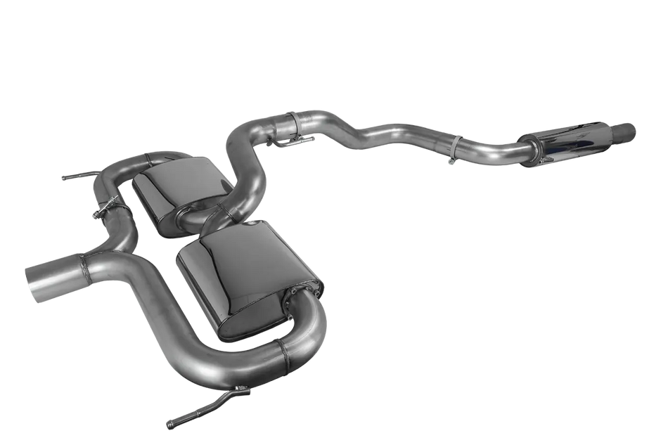 Bull-X ECE Catback Exhaust System 3" - Y-Style Opel Corsa D GSI/OPC 150/192HP (ECE-hyväksynnällä)