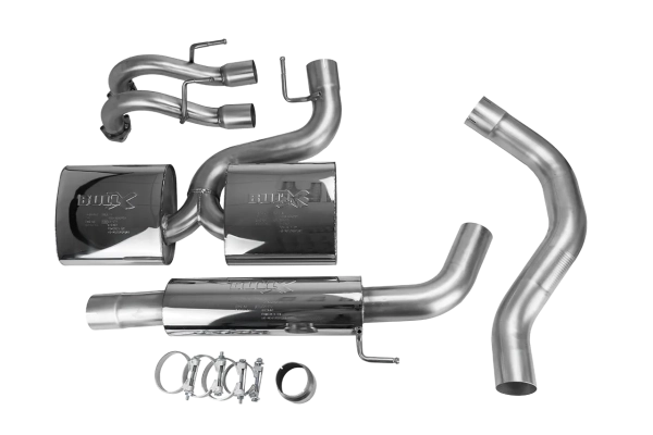 Bull-X ECE Catback Exhaust System 3" - Opel Corsa D/E OPC incl. NRE 207/211HP (ECE approved)