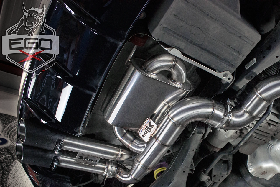Ego-X Catback Exhaust System 3.5" - Audi S3 8P A3 8P 3.2 (with ECE) 