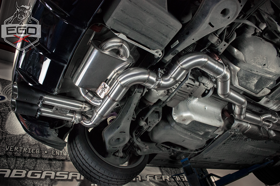 Ego-X Catback Exhaust System 3,5" - Audi RS3 8P quattro 340HP (ECE-hyväksynnällä)