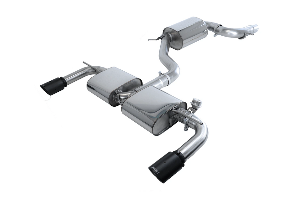 Bull-X / Ego-X Valved Catback Exhaust System 3" - VW Golf Mk7 GTI, CS, Leon 5F Cupra (with ECE) 