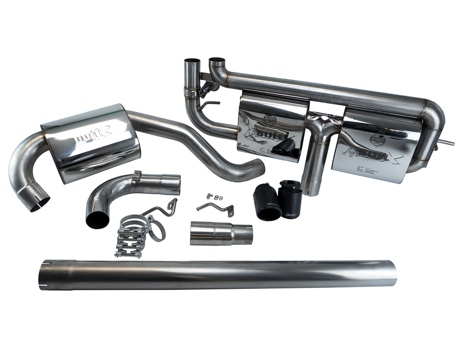 Ego-X Catback Exhaust System 3" - Left-Sided Seat Leon 5F 1.8 TSI 180HP (with ECE*) 