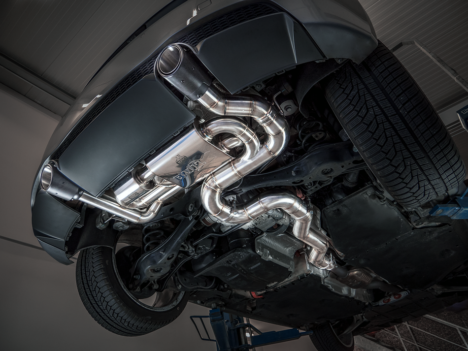 Ego-X Catback Exhaust System 3.5" - Audi TT 8S quattro 230HP 