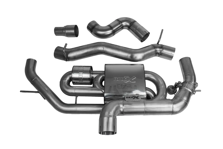 Ego-X Catback Exhaust System 3.5" - VW Golf Mk7 R Facelift 310HP 