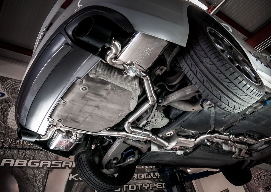 Ego-X Bull-X Valved Catback Exhaust System 3" - Audi A4, A5, S4, S5 B8 1.8-3.0 TFSI (*ECE-hyväksynnällä)