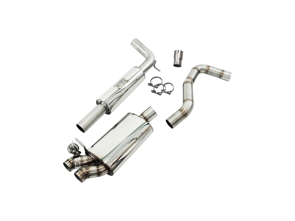 Ego-X Catback Exhaust System 2.75" - VW Polo AW1 GTI 200HP (with ECE) 