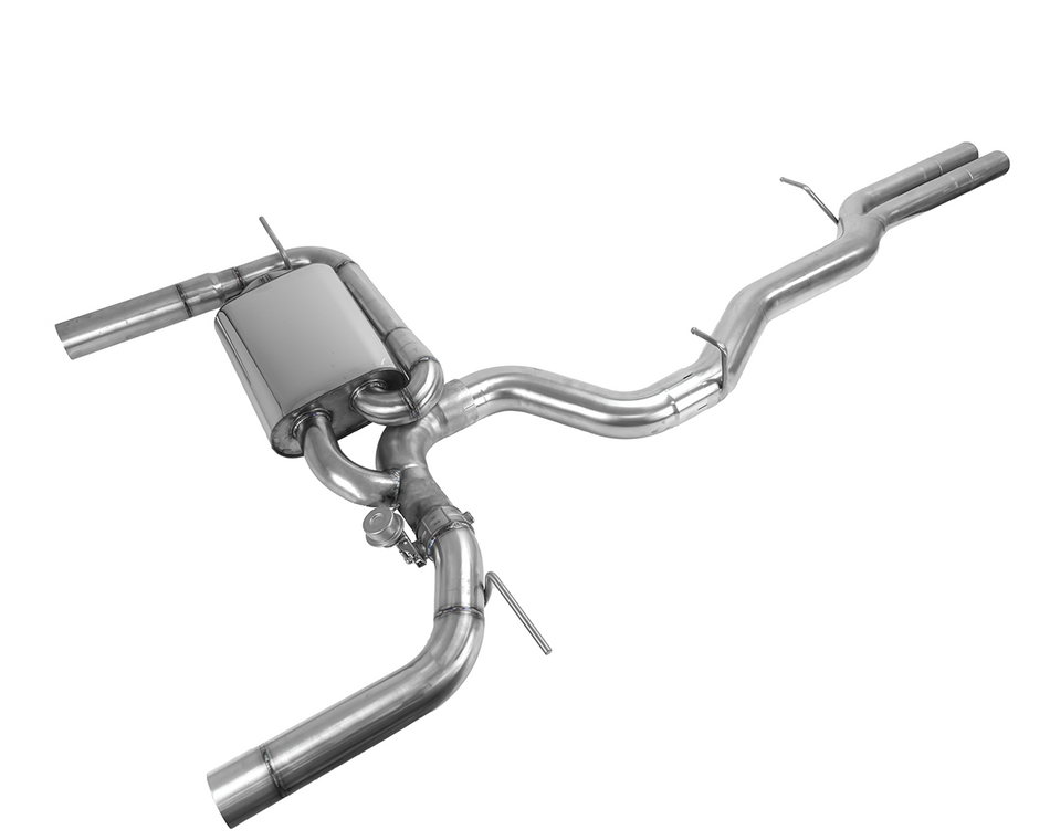 Ego-X Catback Exhaust System 3,5" Race - Audi RS3 8Y 400HP