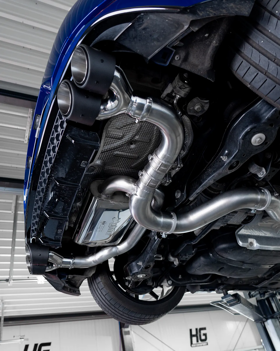 Ego-X Catback Exhaust System 3,5" - VW Golf Mk7 R Facelift OPF (ECE-hyväksytty)