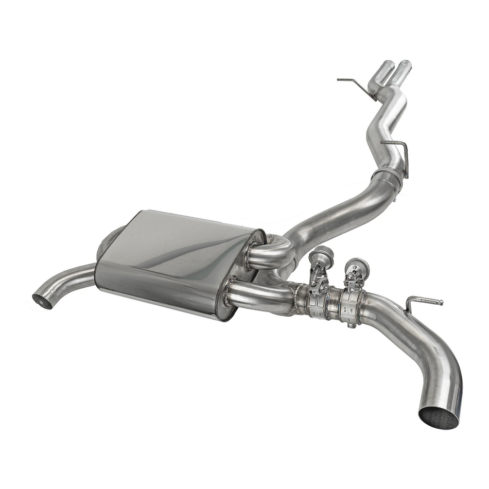 Ego-X Catback Exhaust System 3,5" - Audi RS3 8V, TTRS 8S Facelift OPF 400HP (ECE-hyväksynnällä)