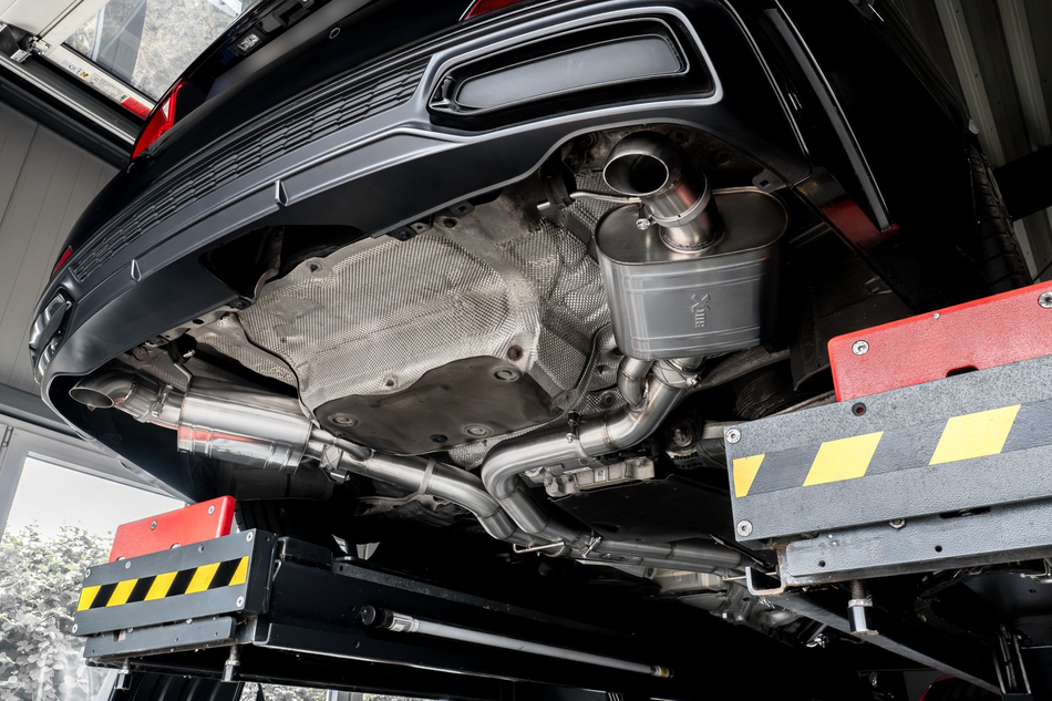 Bull-X Valved Catback Exhaust System 3" - Audi A6/A7 C8 55 TFSI Mild-Hybrid quattro 3.0 TFSI V6 250 kW / 340 PS (ECE-hyväksynnällä)