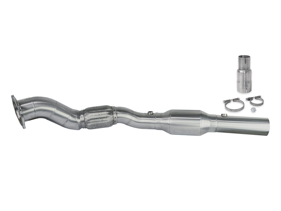 Bull-X Downpipe 3.5" - VAG 1.8T FWD (Golf Mk4, A3 8L) 