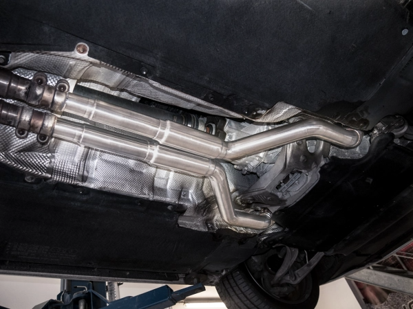 Bull-X Y-Pipe 2,5" - Audi B8 S4, S5 / C7 A6, A7 3.0 TFSI