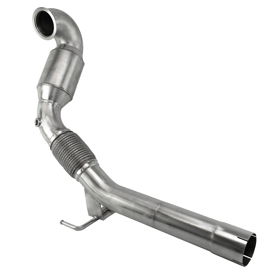 Bull-X Downpipe 3.5" - Polo 6C GTI, Ibiza Cupra 6P 1.8 TSI, Audi A1 1.8 TFSI (with ECE) 