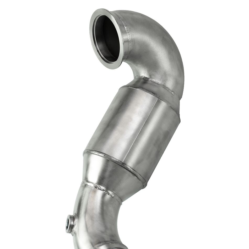 Bull-X Downpipe 3.5" - Polo 6C GTI, Ibiza Cupra 6P 1.8 TSI, Audi A1 1.8 TFSI (with ECE) 