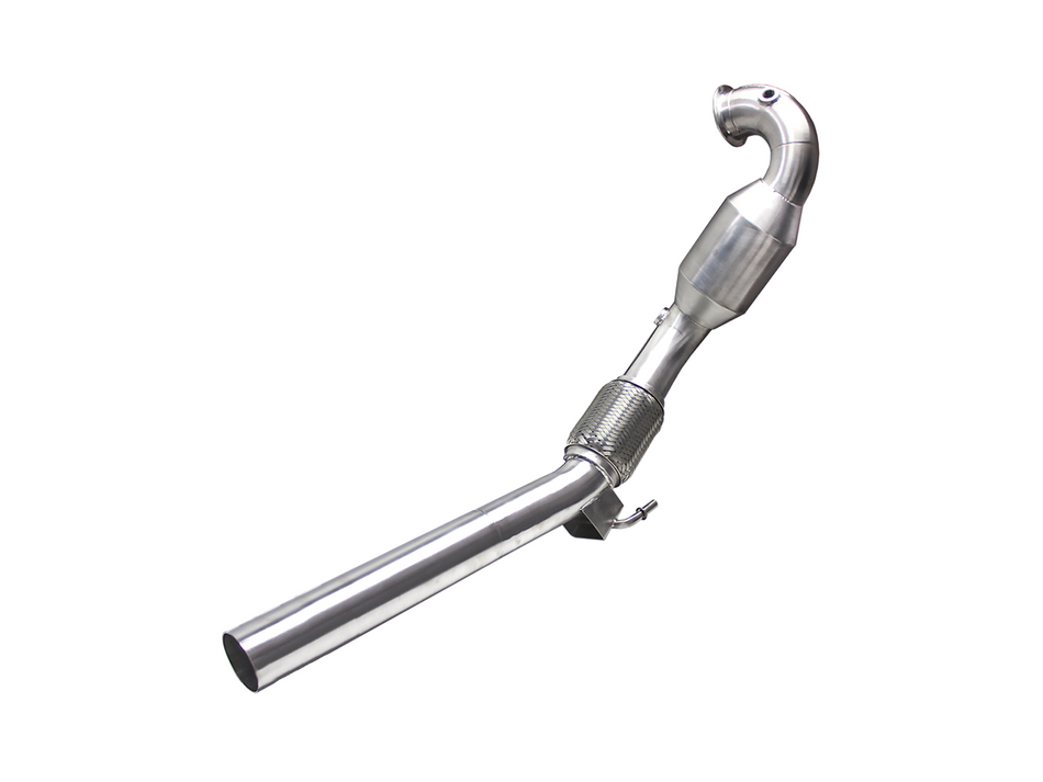Bull-X Downpipe 2.75" - VAG 1.2-1.4 T(F)SI EA211 (Golf Mk7, A3 8V) (with ECE) 