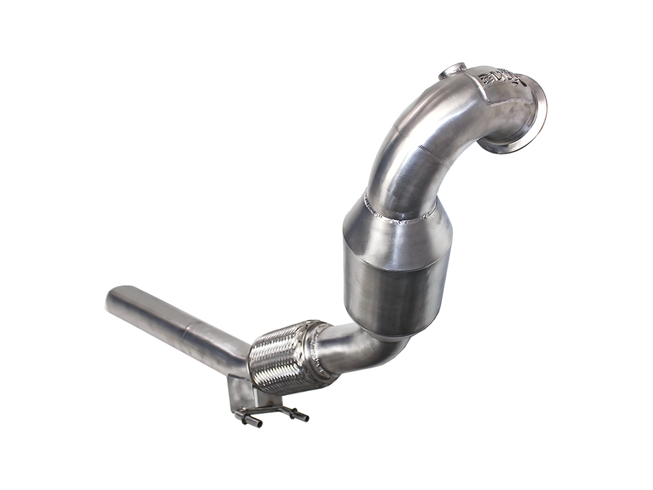 Bull-X Downpipe 2.75" - VAG 1.2-1.4 T(F)SI EA211 (Golf Mk7, A3 8V) (with ECE) 