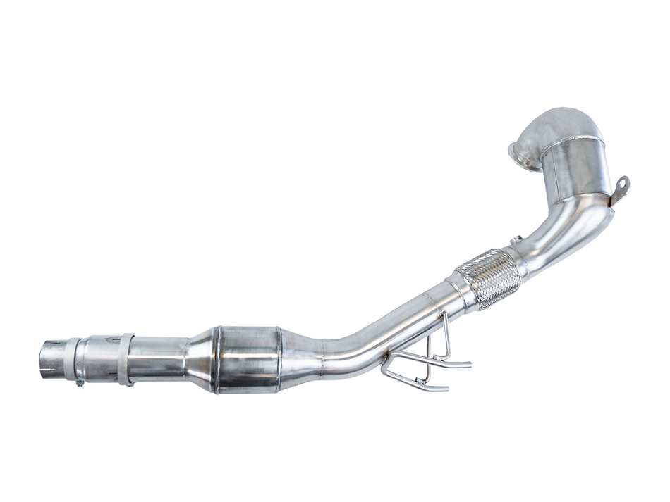 Bull-X Downpipe - Polo AW1 GTI 200HP (with ECE) 