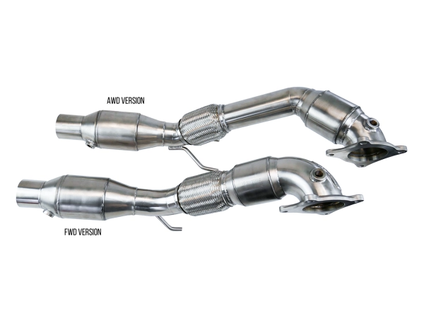 Bull-X Downpipe - VAG 1.8-2.0 T(F)SI A3, S3 8P, Leon 1P, MK6 Golf (with ECE) 