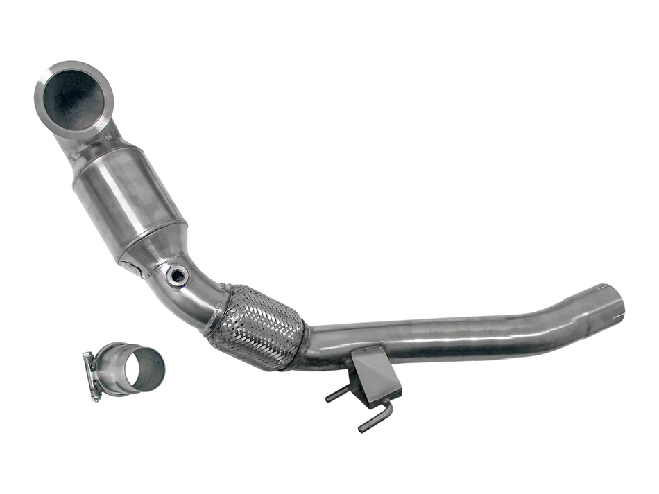 Bull-X Downpipe 3.5" - Audi S1 ​​8X 2.0 TFSI 231HP (with ECE) 