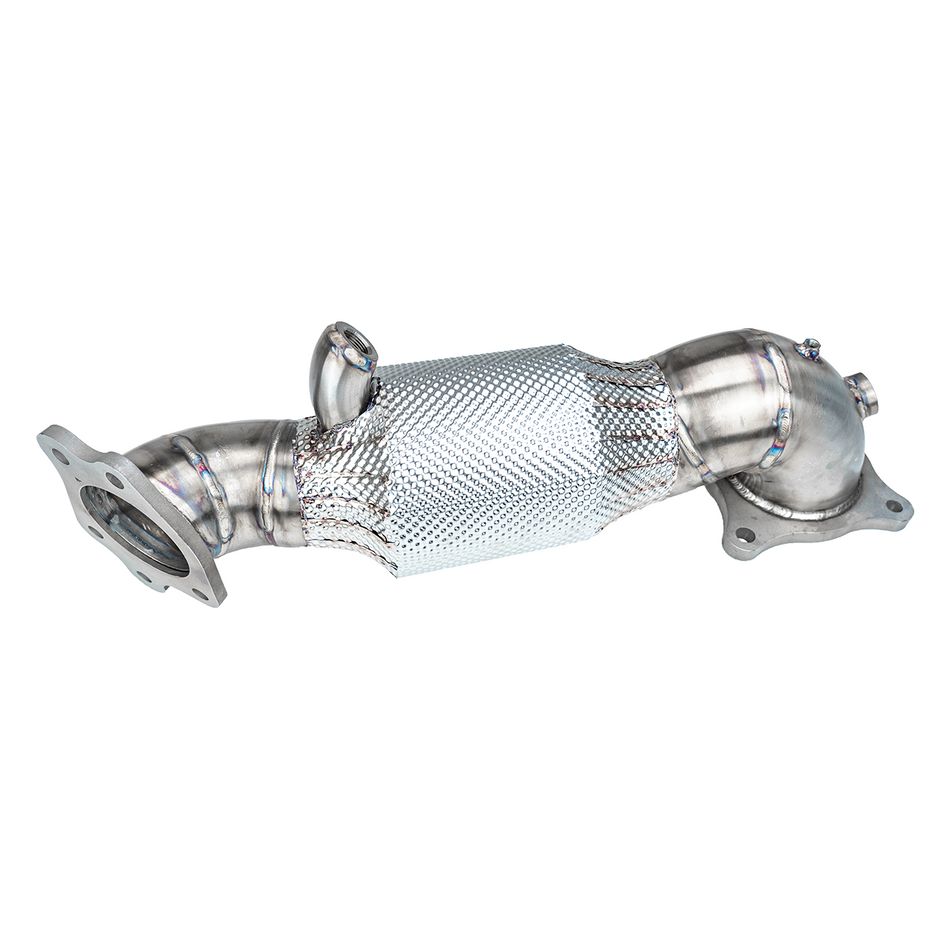 Bull-X Downpipe 3.5" - Honda Civic Type-R FK2 310HP 