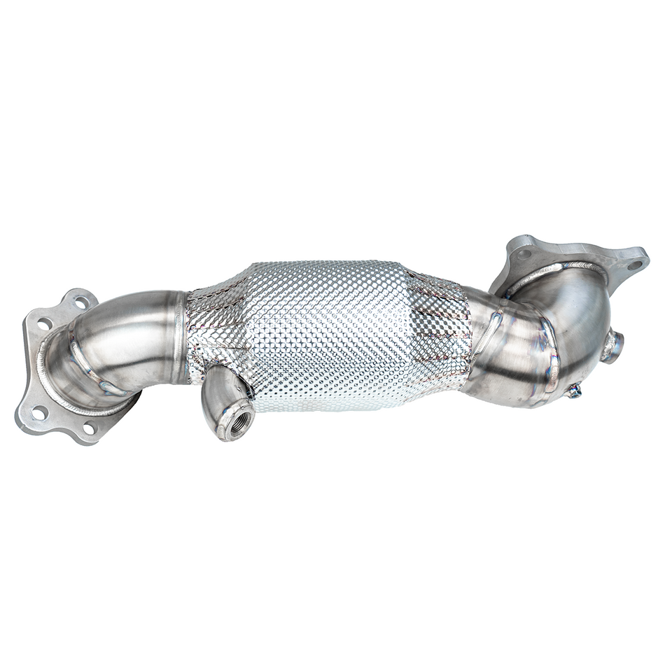 Bull-X Downpipe 3.5" - Honda Civic Type-R FK2 310HP 