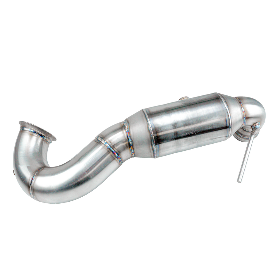 Bull-X Downpipe 3.5" - Mercedes A45 W176, CLA45 C117, GLA45 AMG X156 (with ECE) 
