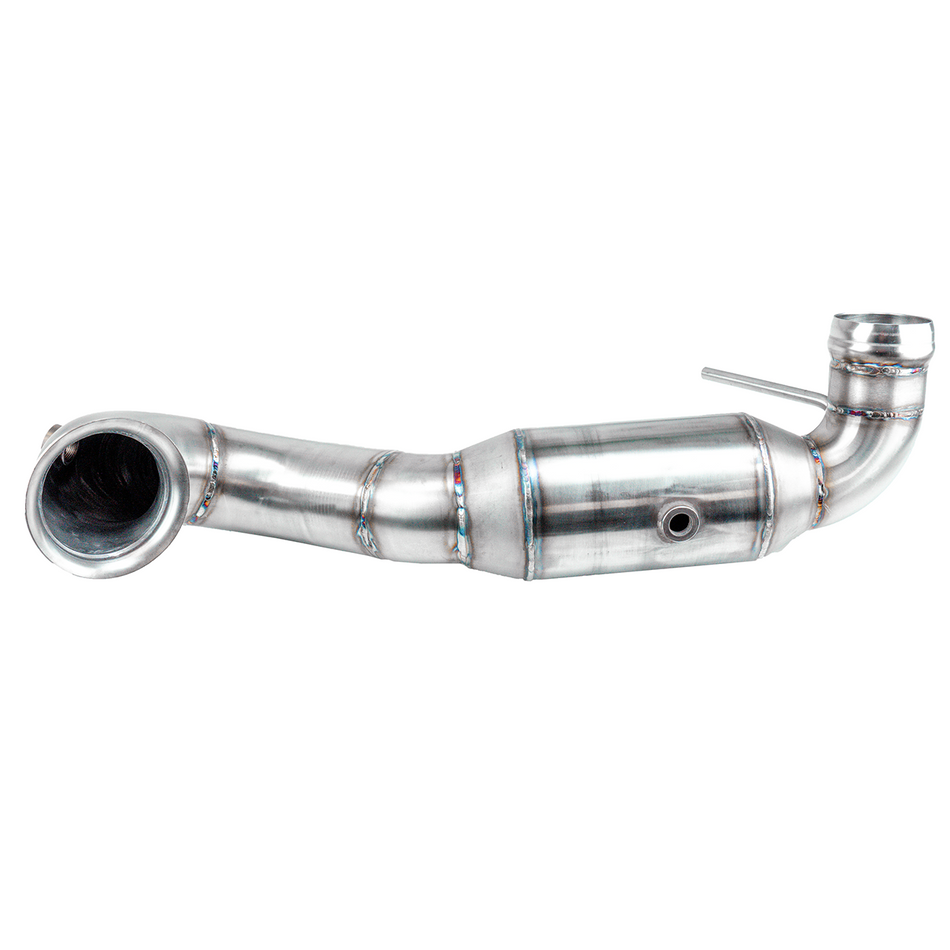 Bull-X Downpipe 3.5" - Mercedes A45 W176, CLA45 C117, GLA45 AMG X156 (with ECE) 